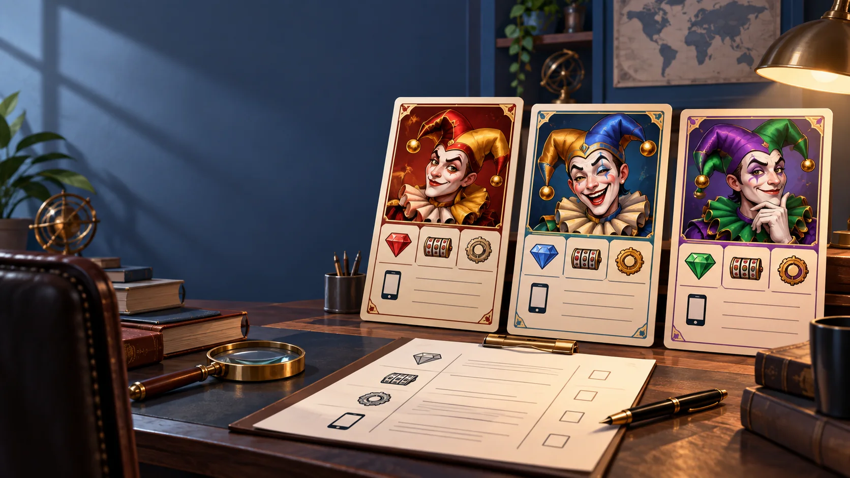 Ilustración editorial para Mejores Jokers